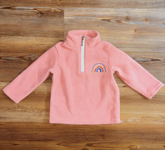 Girls Rainbow Pullover