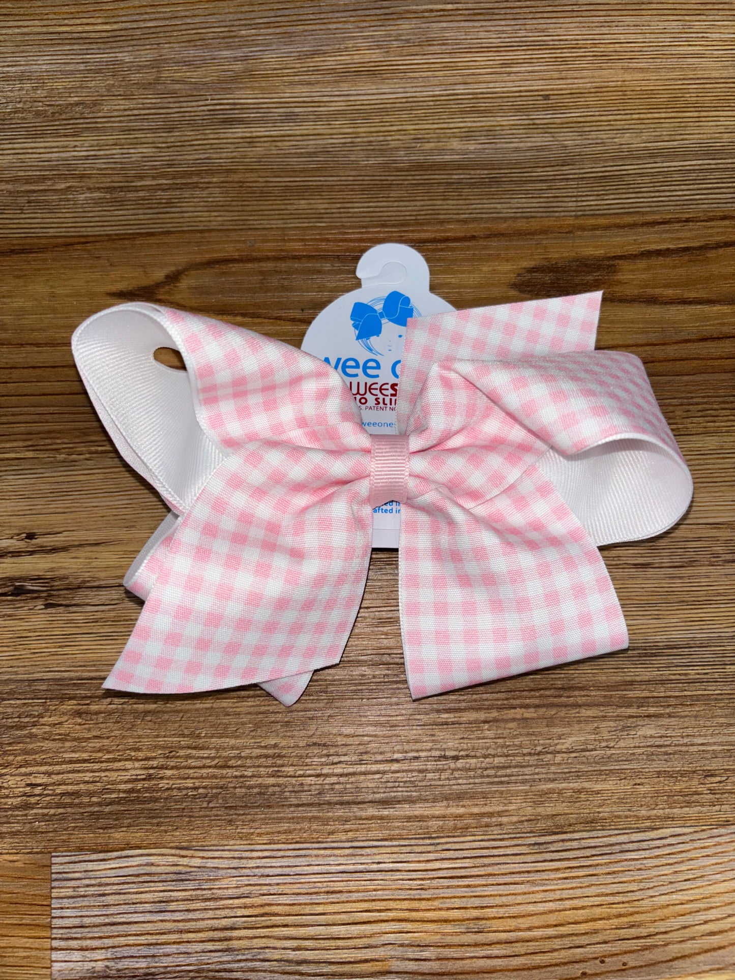 Gingham Overlay Bows