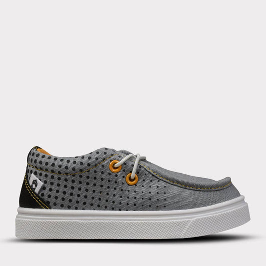 Parker Grey Slip On Shoes