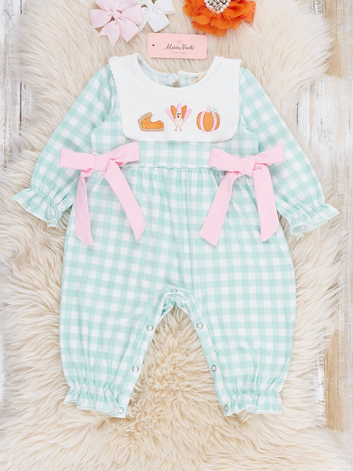 Turkey Time Ruffle Romper