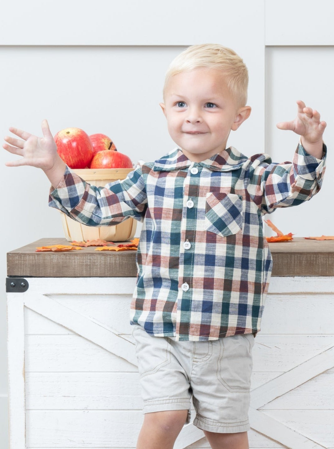 Fall Plaid Button Down