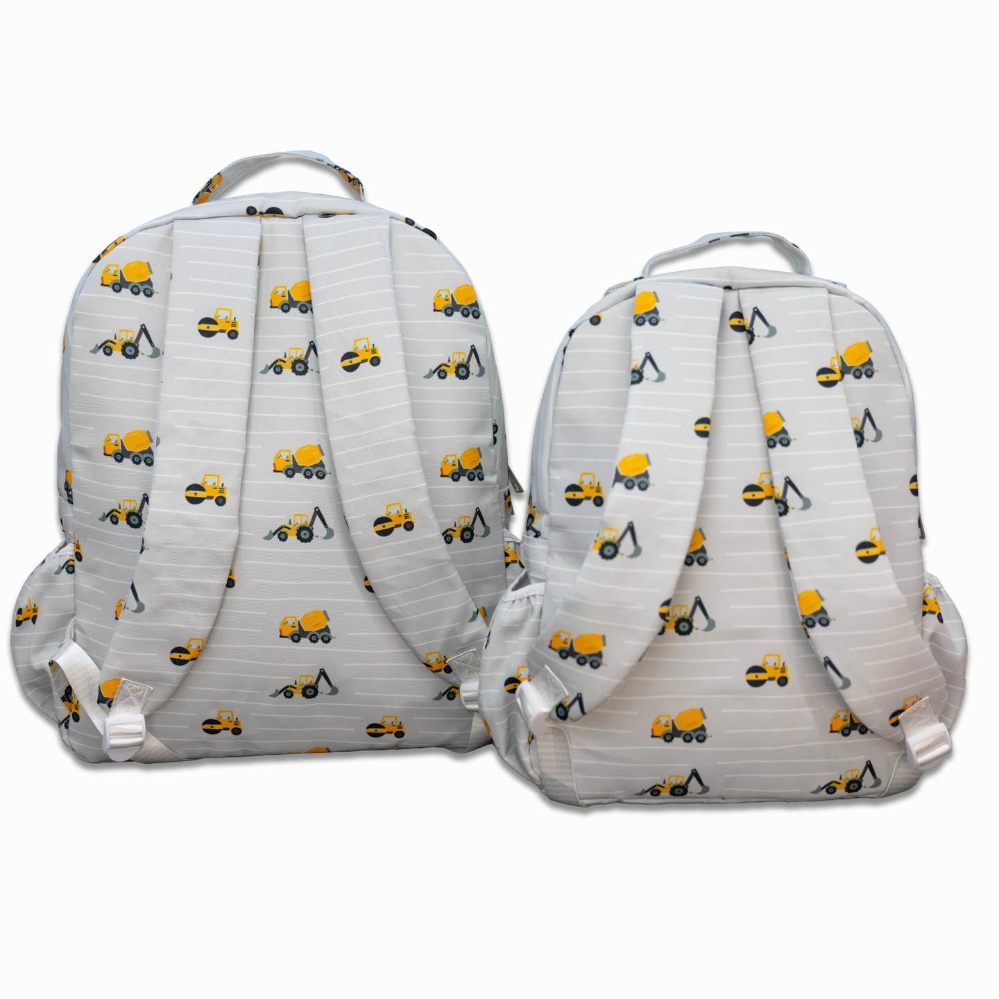 Striped Construction Backpack