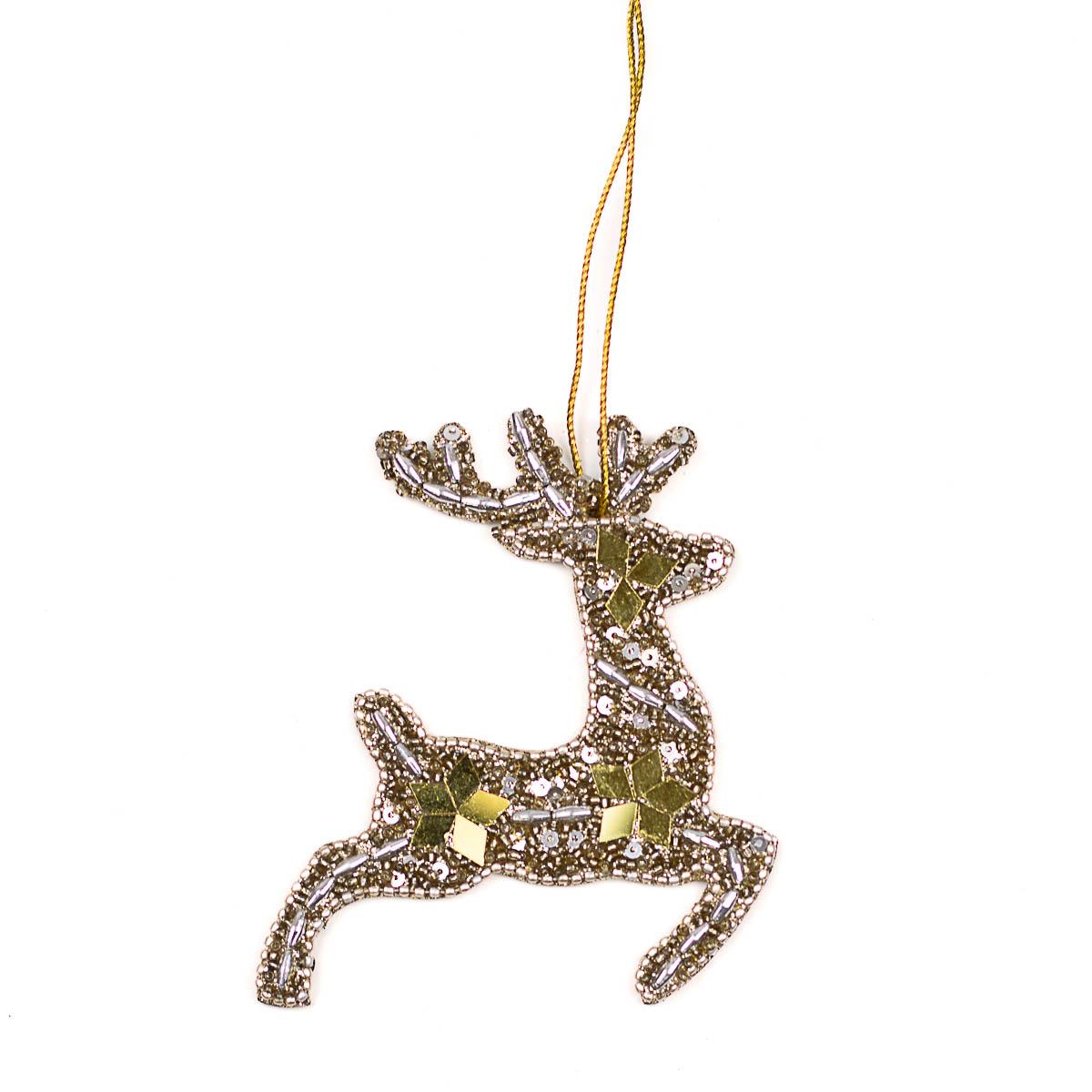 Leaping Deer Ornament