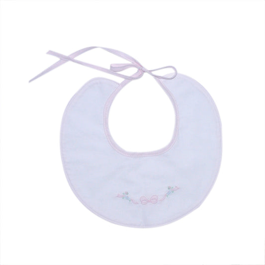 White Bib - Bow