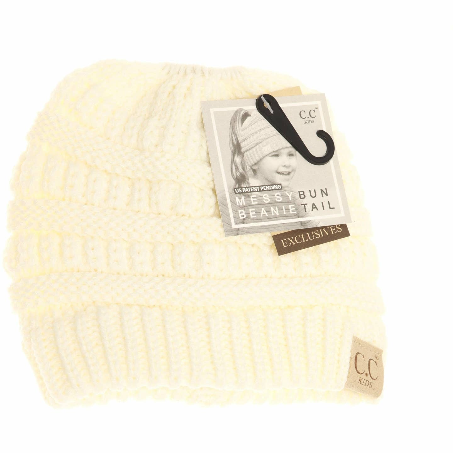 Kids Classic Ponytail Beanie