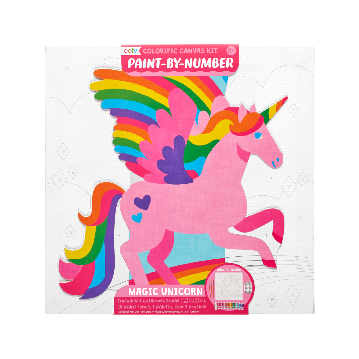 Paint By Number Kit - Unicorn