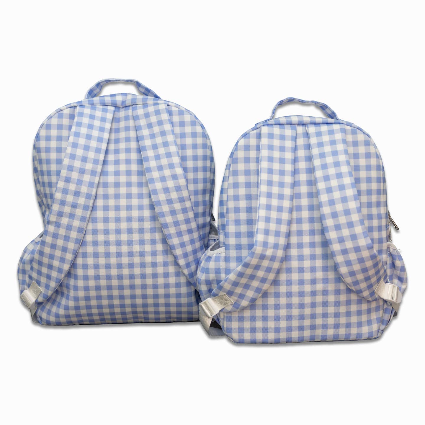 Blue Gingham Backpack