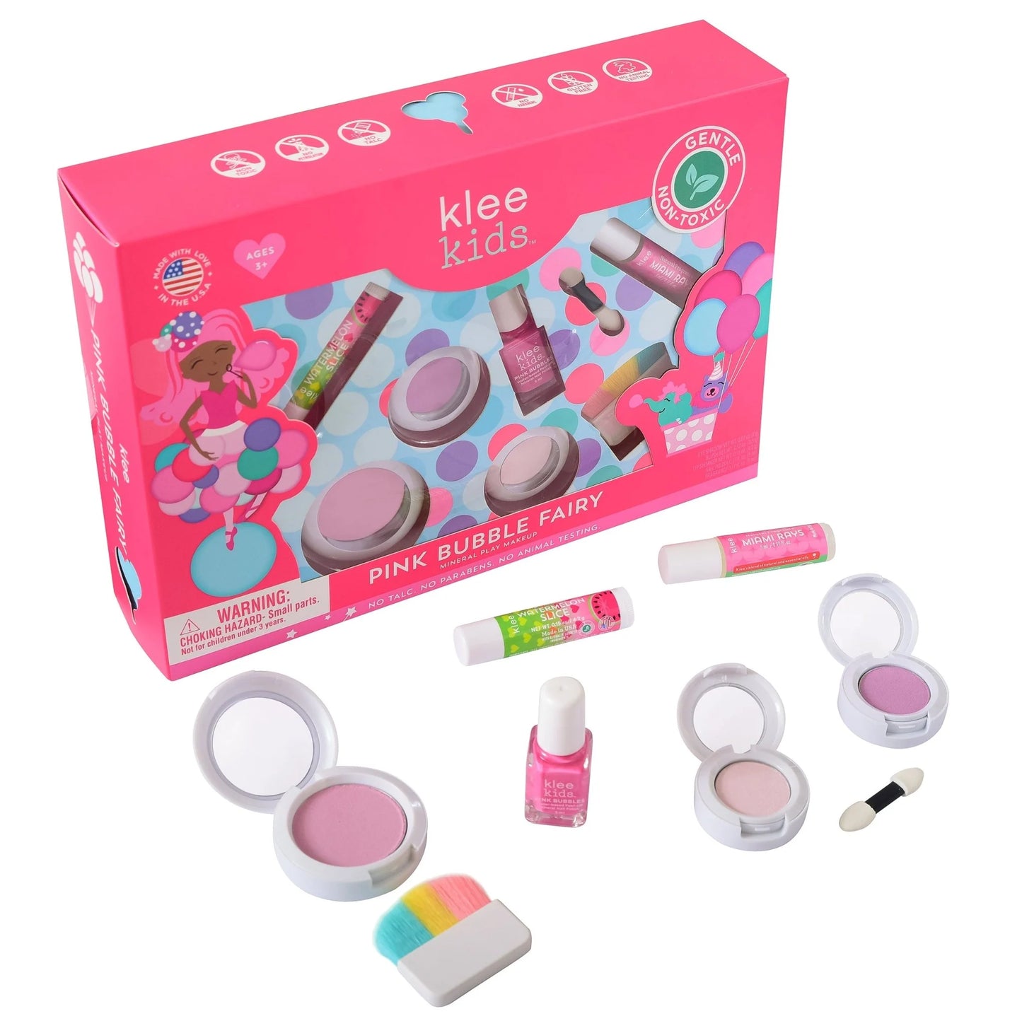 Pink Bubble Fairy Makeup Set