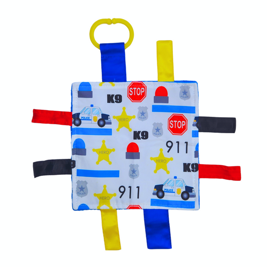Police Tags Crinkle Toy