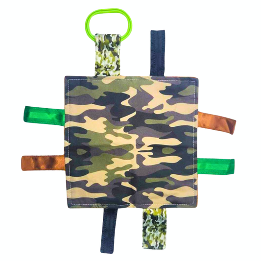 Camo Tags Crinkle Toy