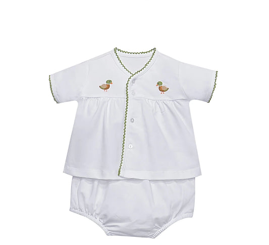 Brennan Ducks Diaper Set