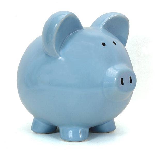 Blue Big Ear Piggy Bank