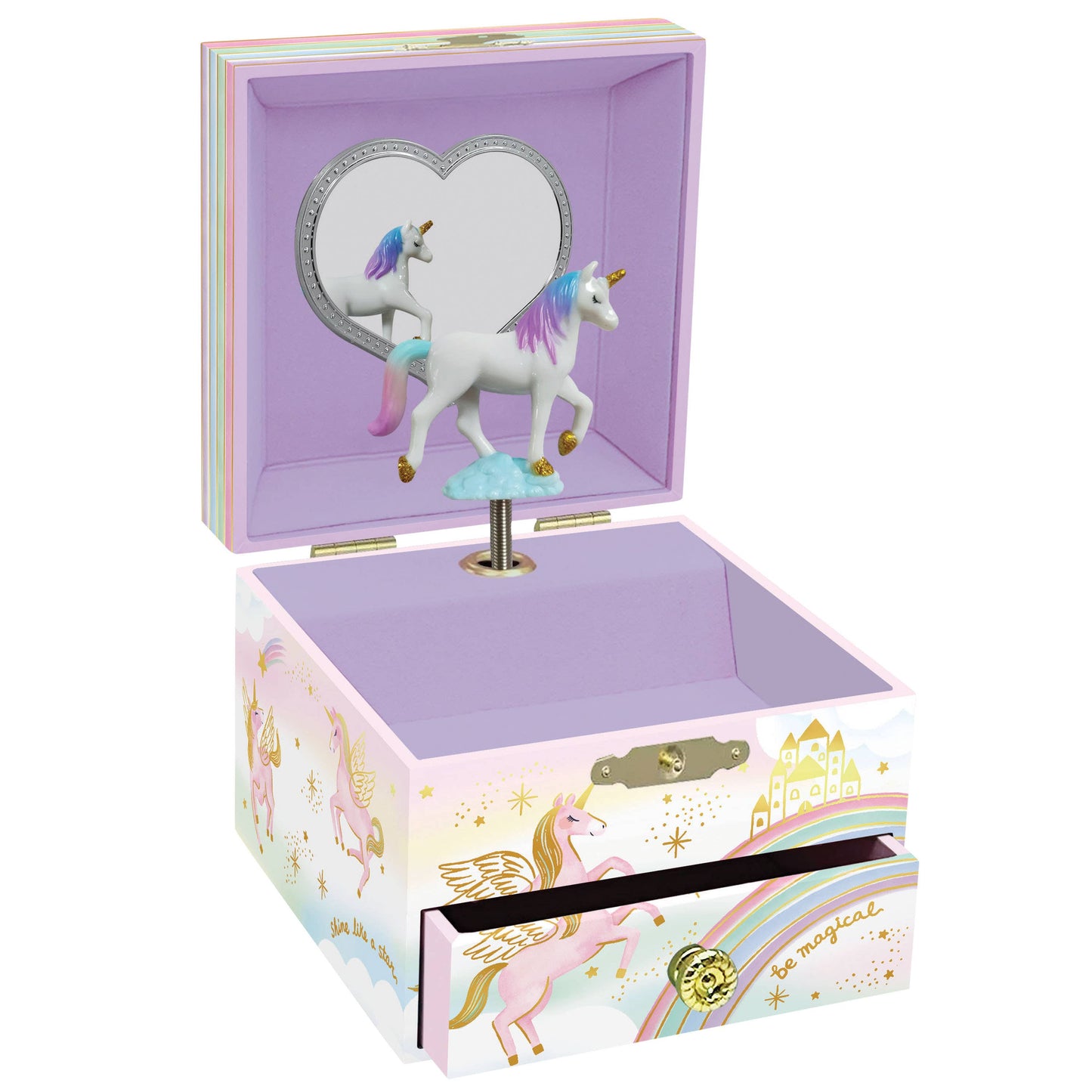 Unicorn Musical Jewelry Box