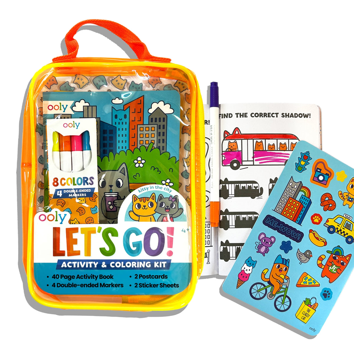 Activity & Coloring Kit