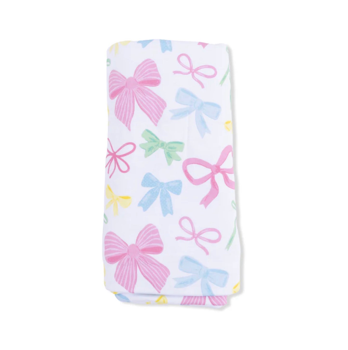 Sweet Bows Swaddle Blanket