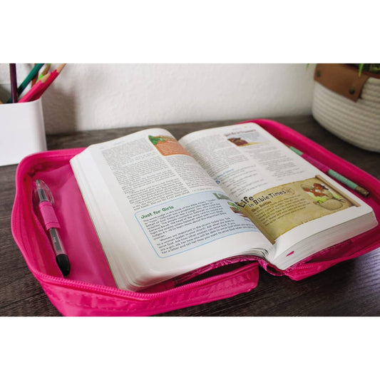 Pink Adventure Bible Cover
