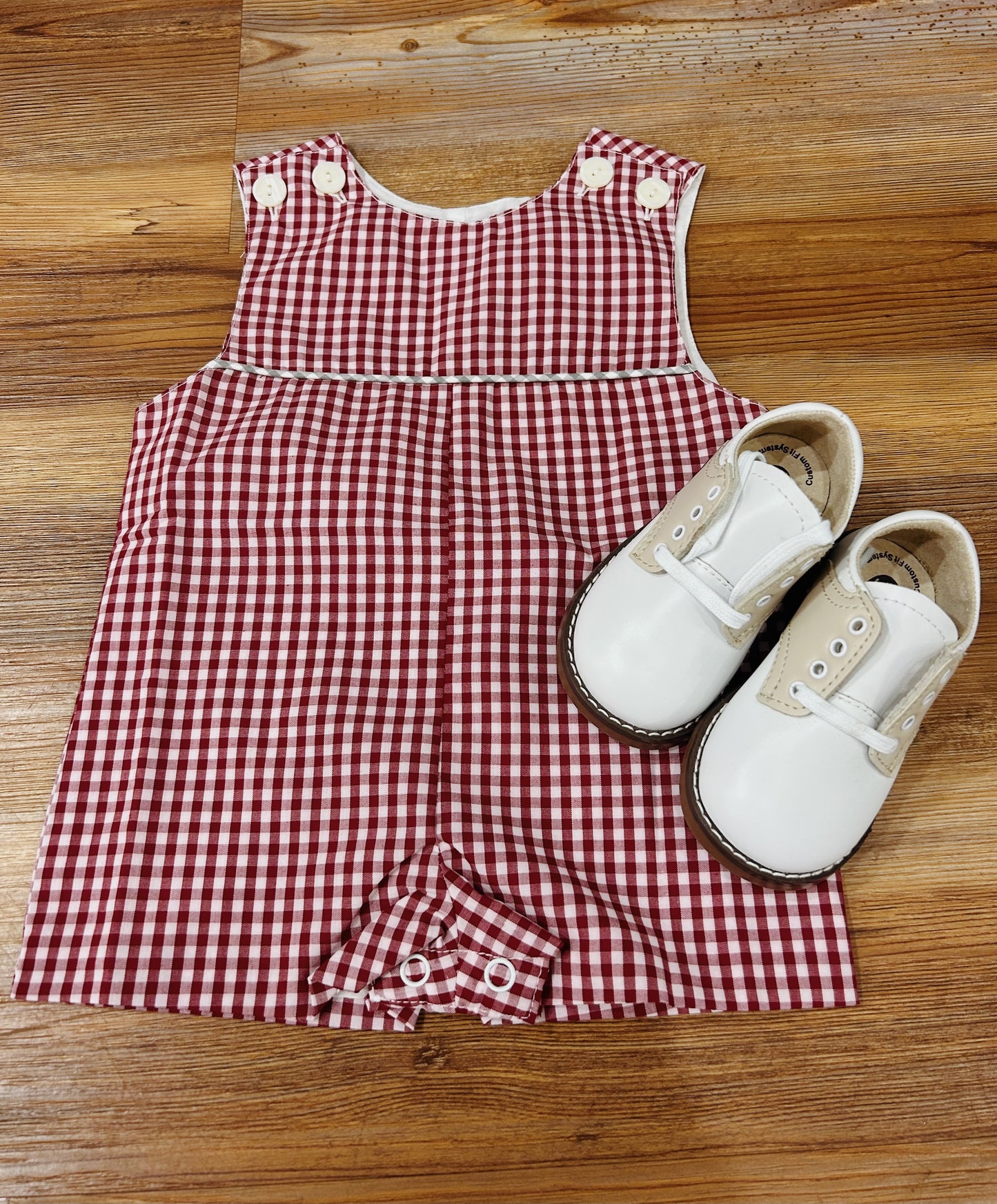 Crimson/Grey Shortall