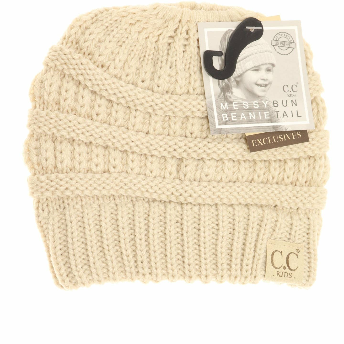 Kids Classic Ponytail Beanie