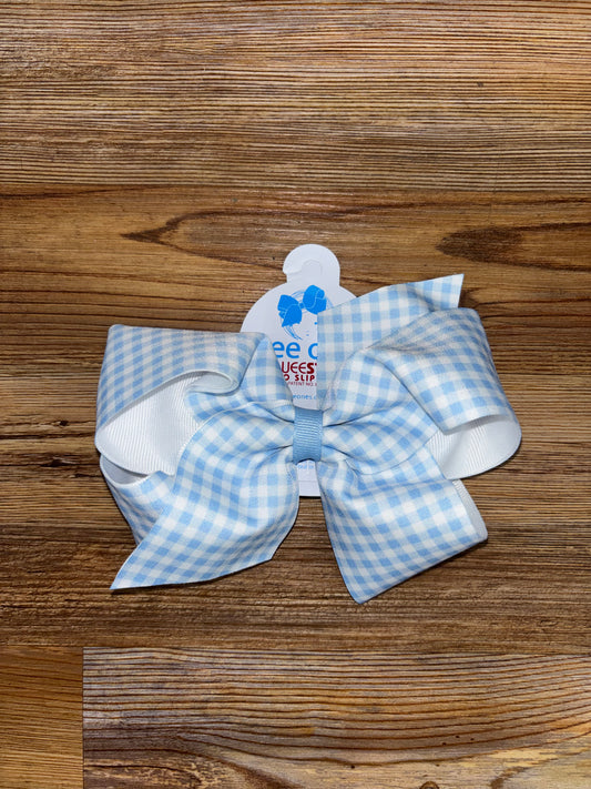 Gingham Overlay Bows