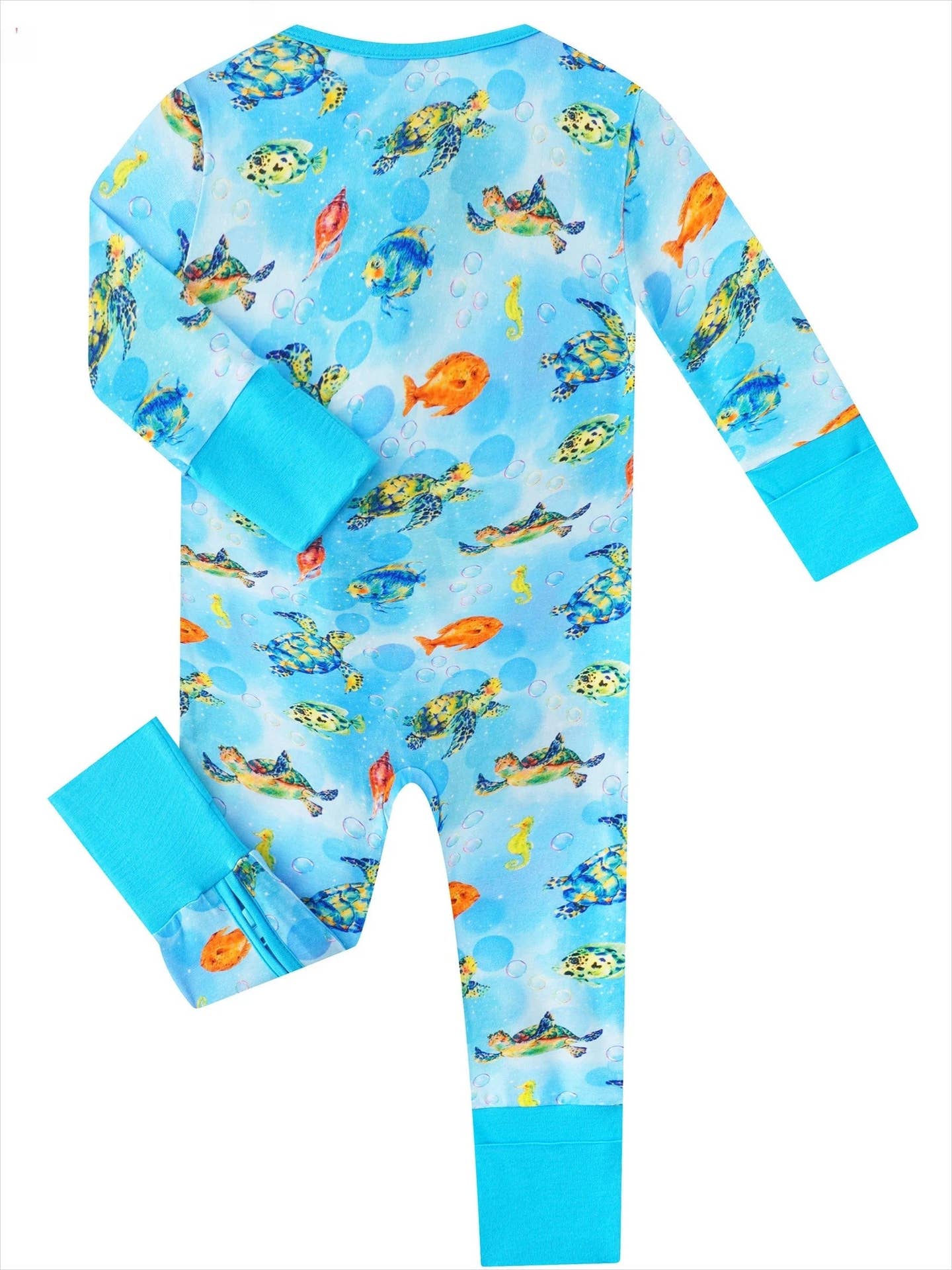 Sea Turtle Bamboo Zippy