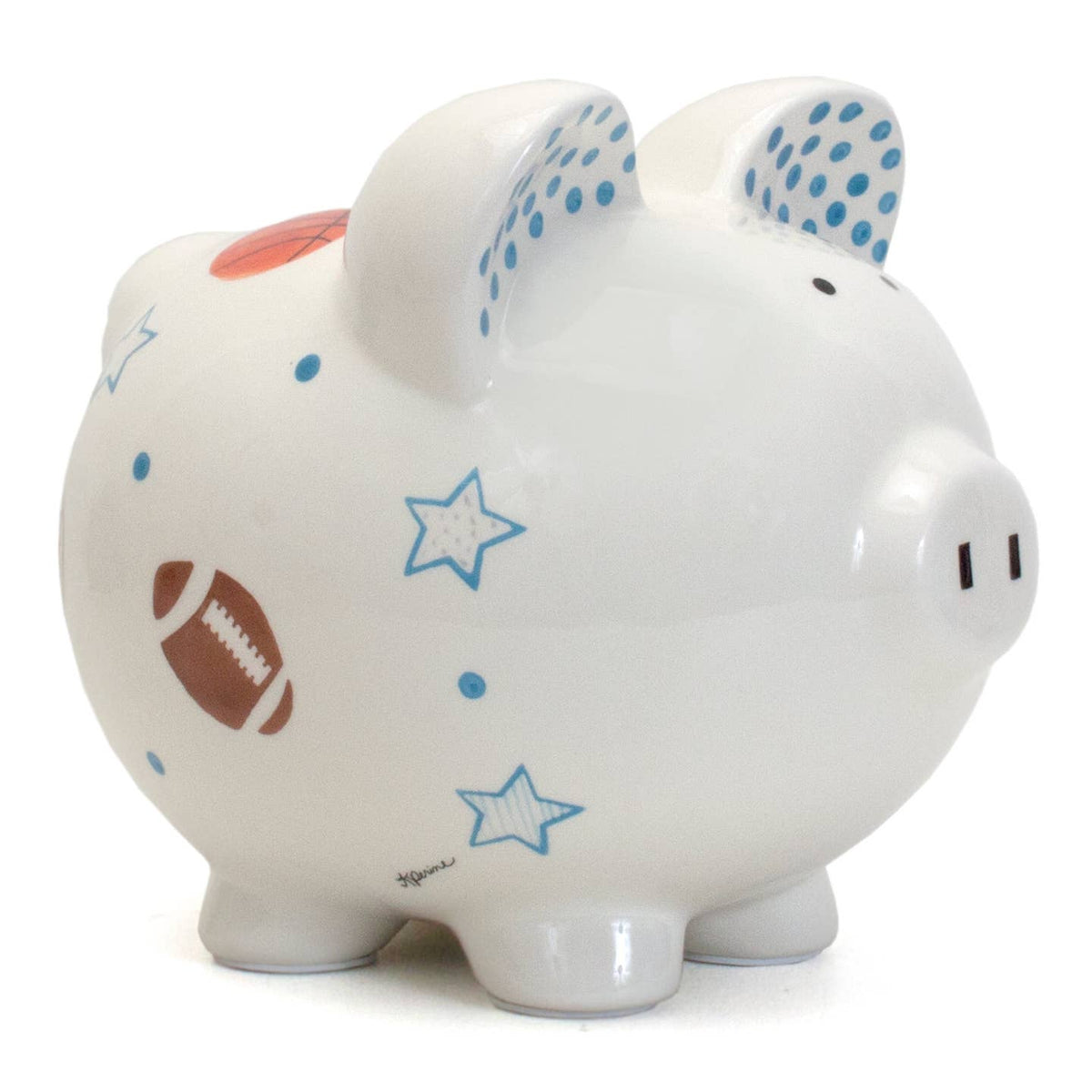 Sports Star Piggy Bank