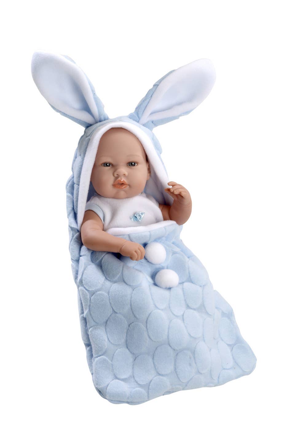 17" Baby Doll in Blue Bunny