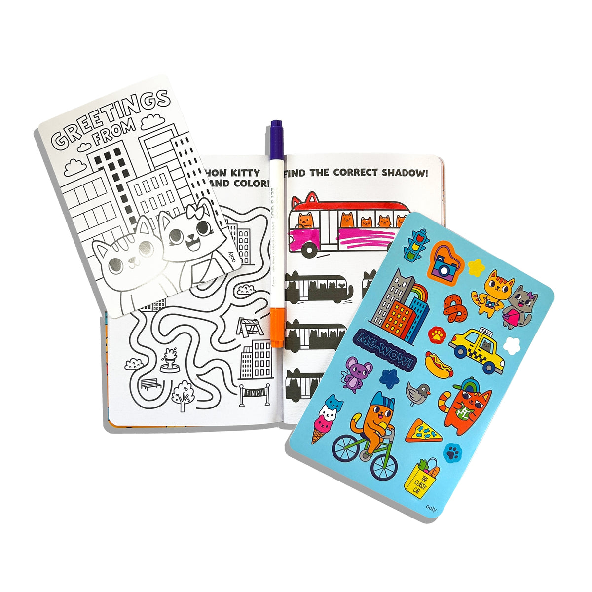 Activity & Coloring Kit