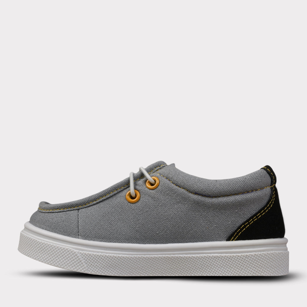 Parker Grey Slip On Shoes