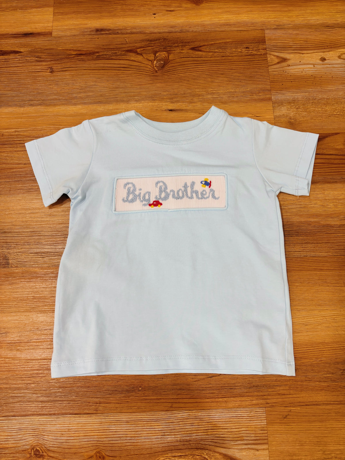 Houston Smocked Big Brother Shirt