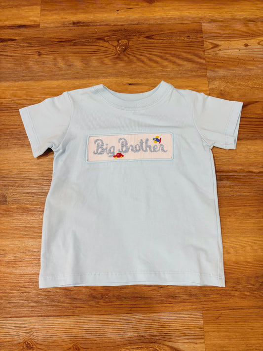Houston Smocked Big Brother Shirt