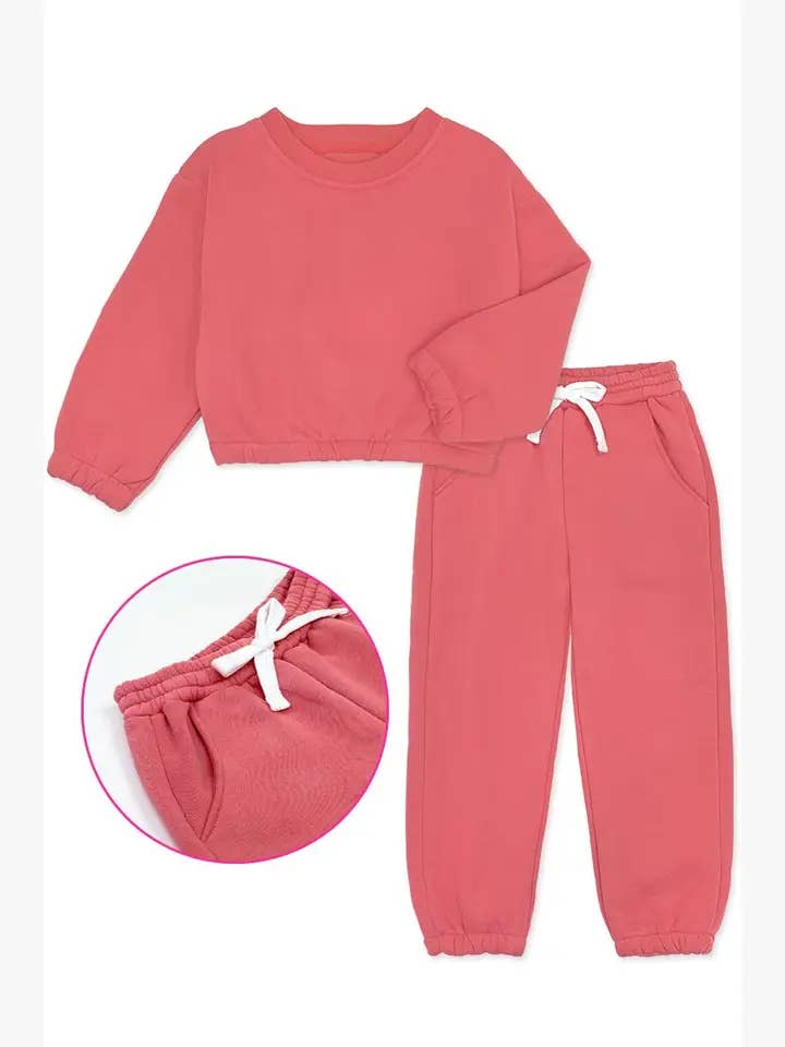 Burnt Coral Jogger Set
