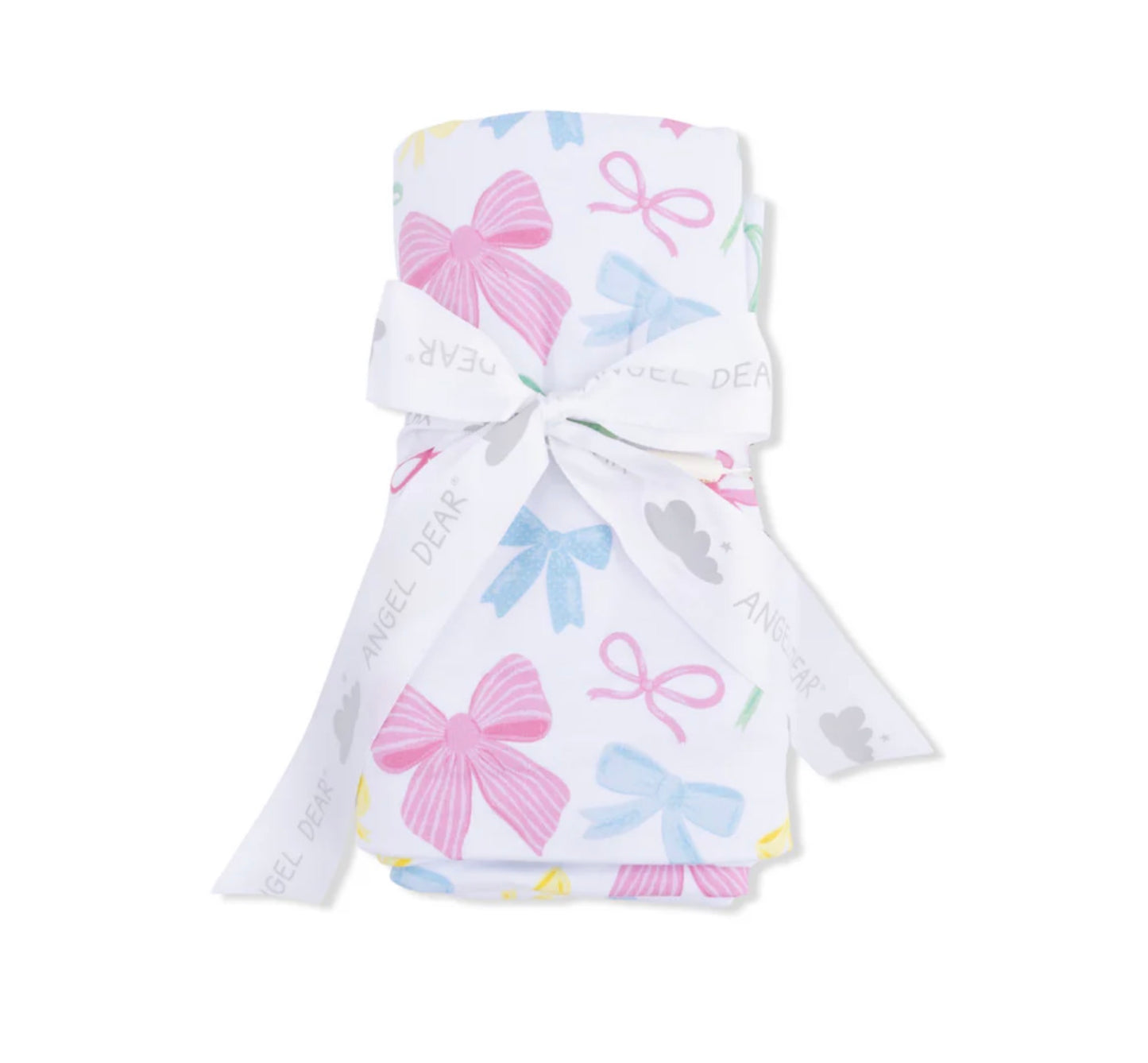 Sweet Bows Swaddle Blanket