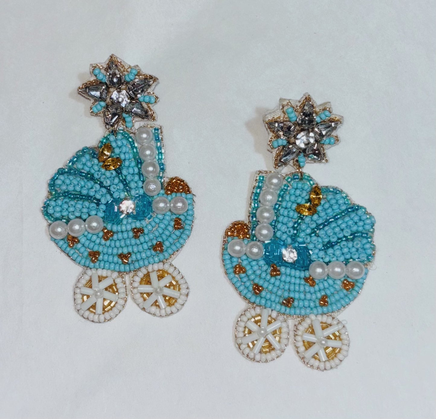 Baby Carriage Earrings