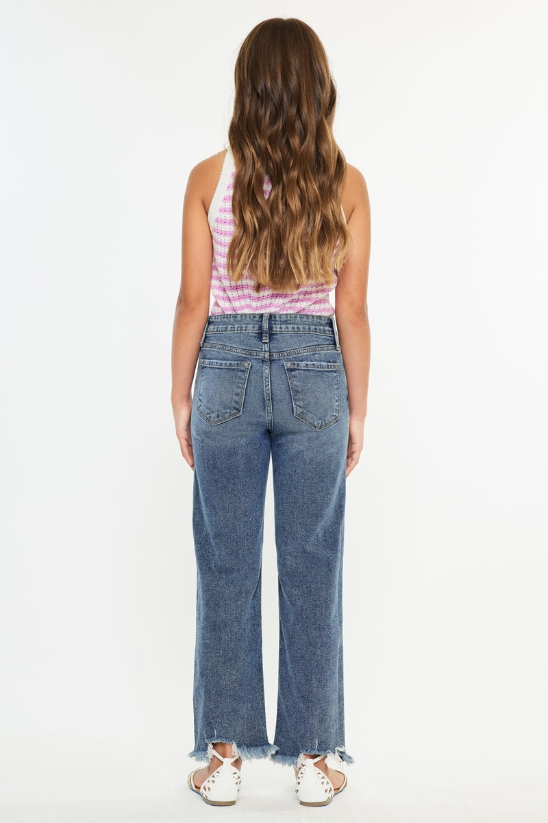 Bianca High Rise Straight Jeans