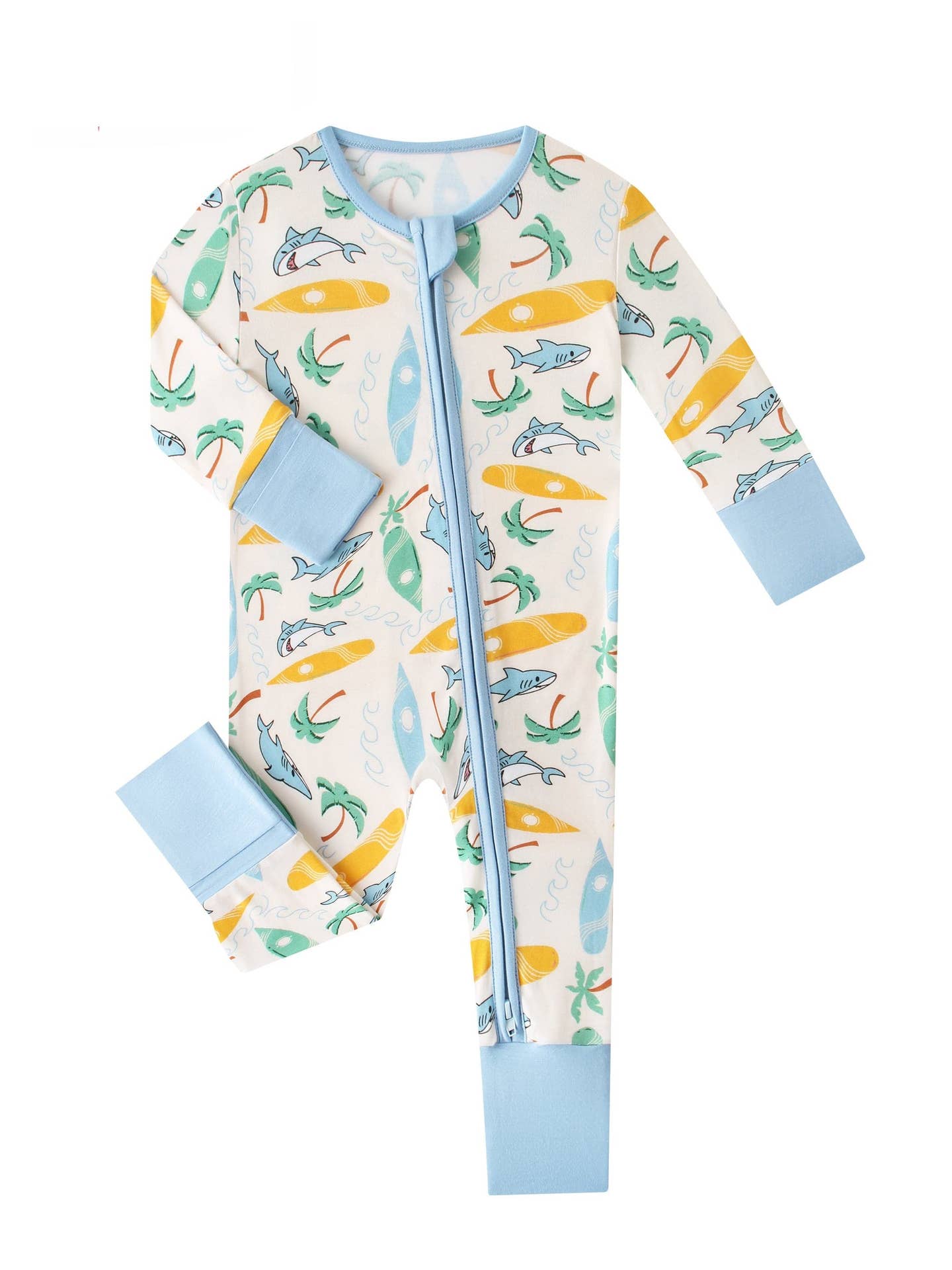 Surf's Up Bamboo Zippy