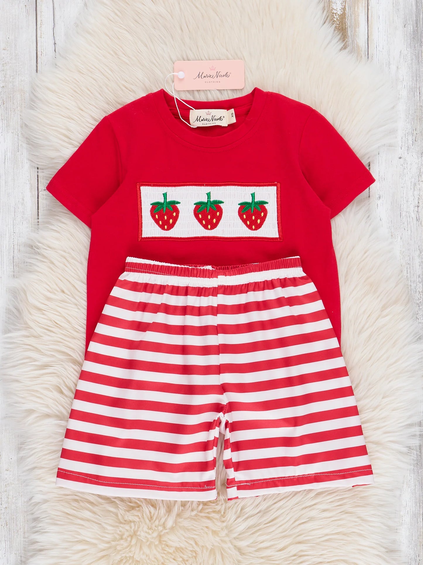 Striped Strawberry Set