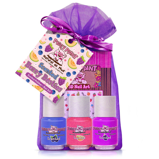 Scented Berry Bestie Nail Polish Set