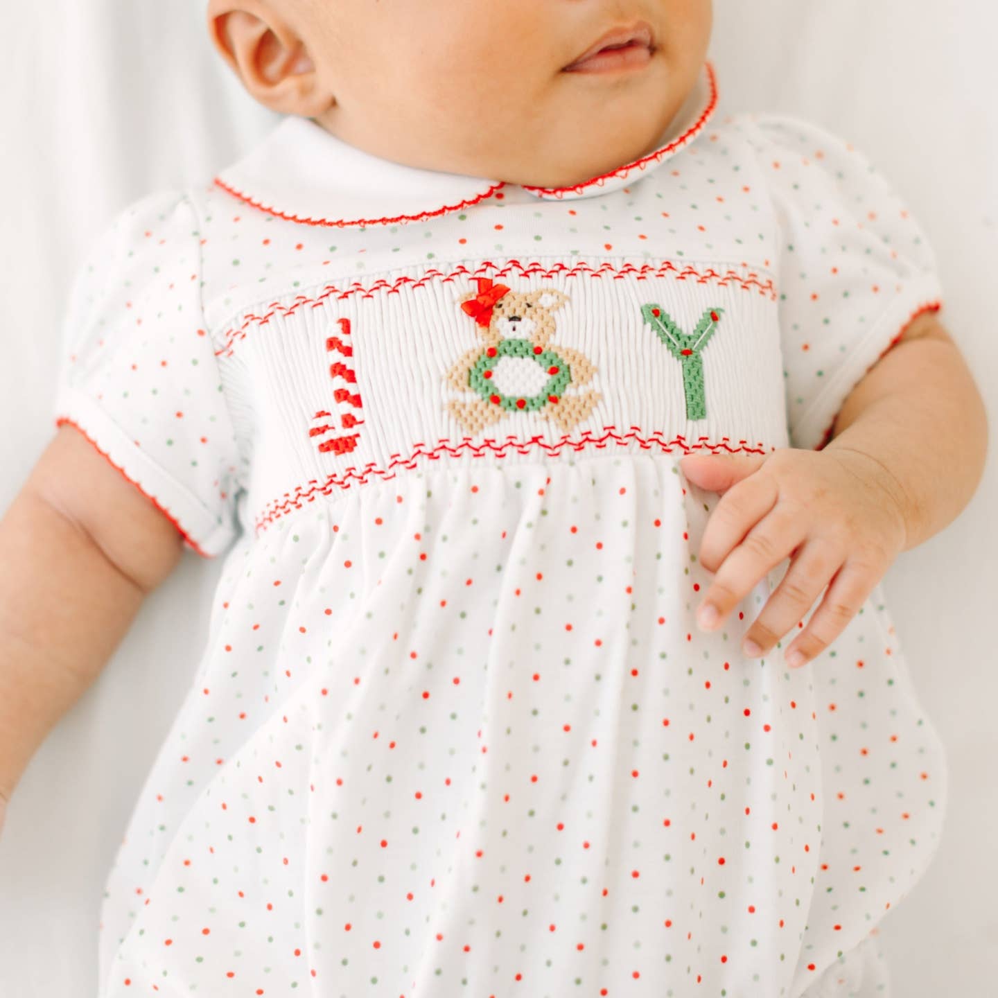 Girls Joy Smocked Bubble