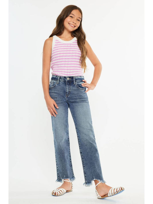 Bianca High Rise Straight Jeans