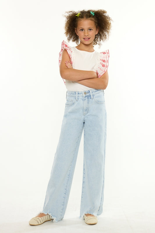Zendaya High Rise Wide Jeans