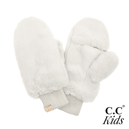 Kids Fur Gloves/Mittens