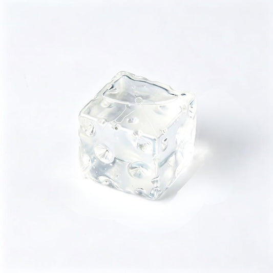 Translucent Textured Cube Squishy