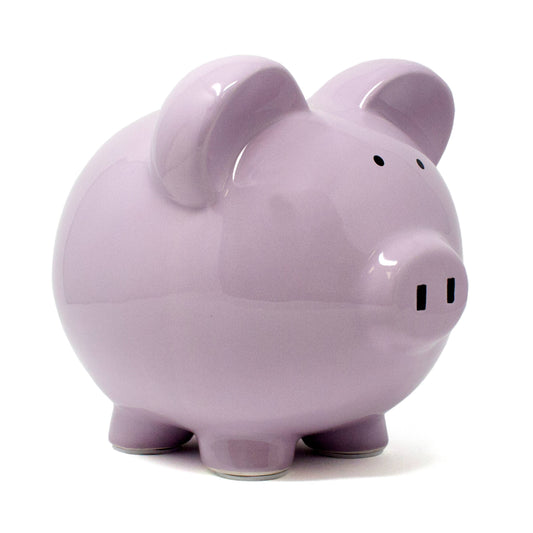 Lavender Big Ear Piggy Bank