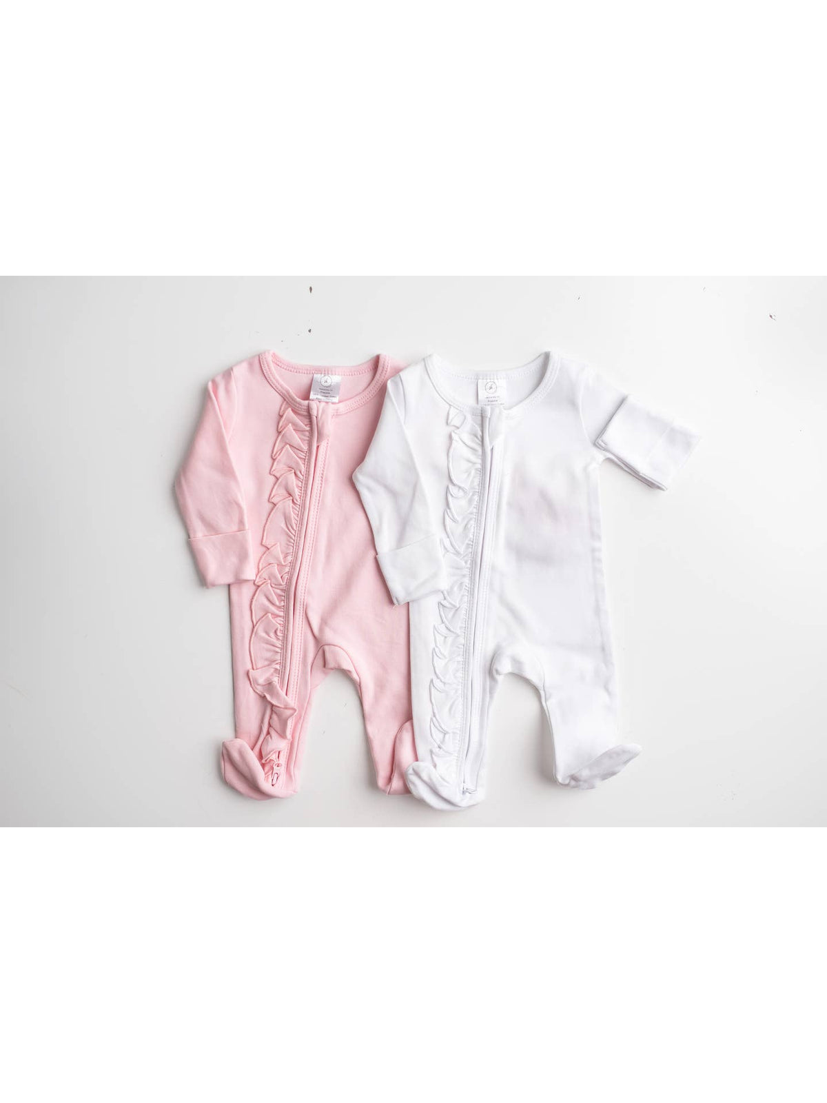 Blank Ruffle Footie
