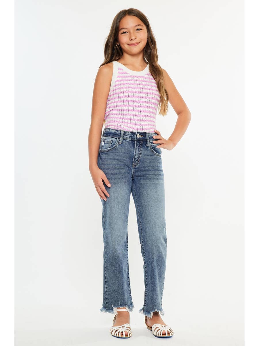 Bianca High Rise Straight Jeans