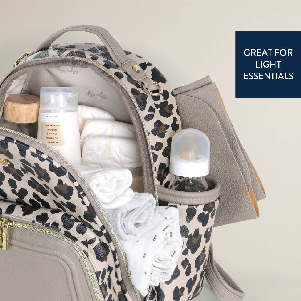 Leopard Itzy Mini Plus™ Diaper Bag