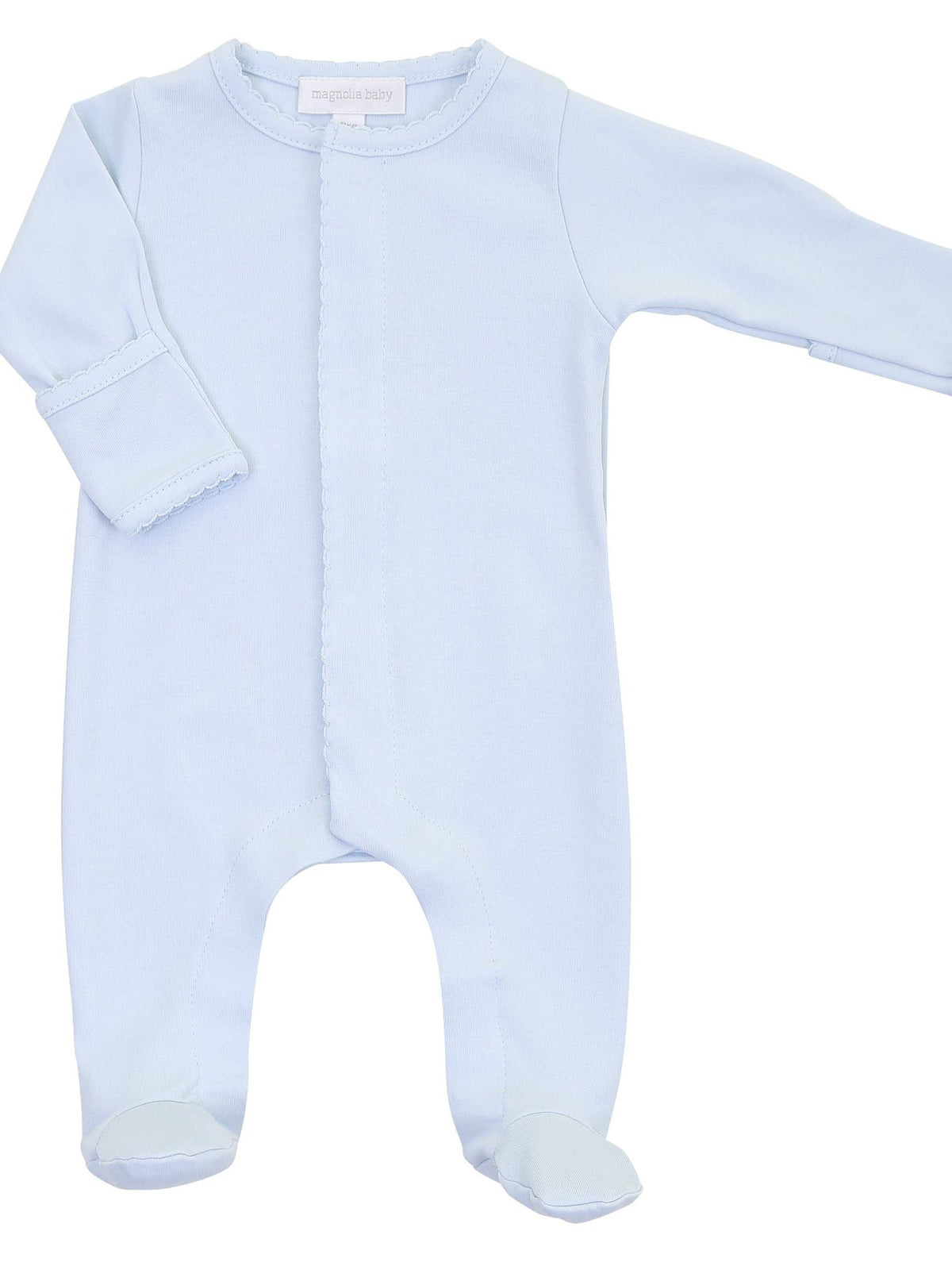 Essentials Solid Blue Footie