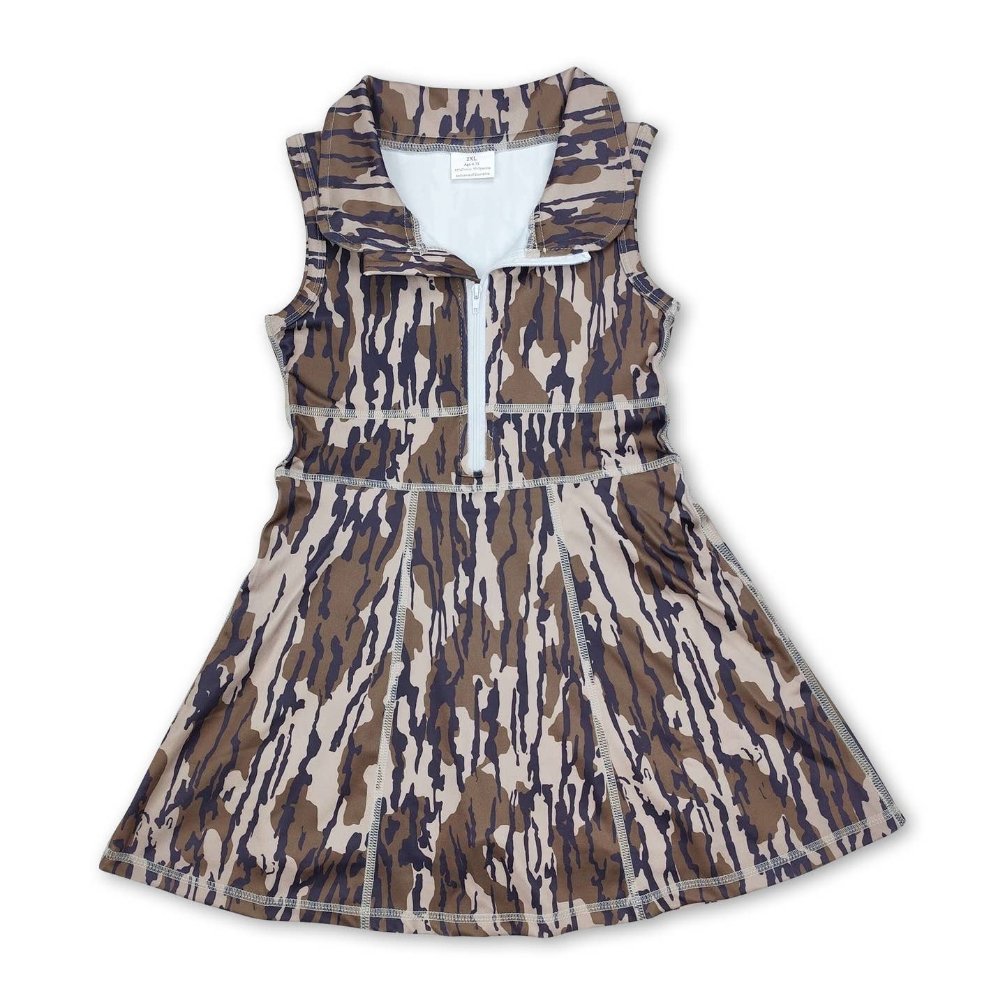 Bottomland Camo Athletic Dress