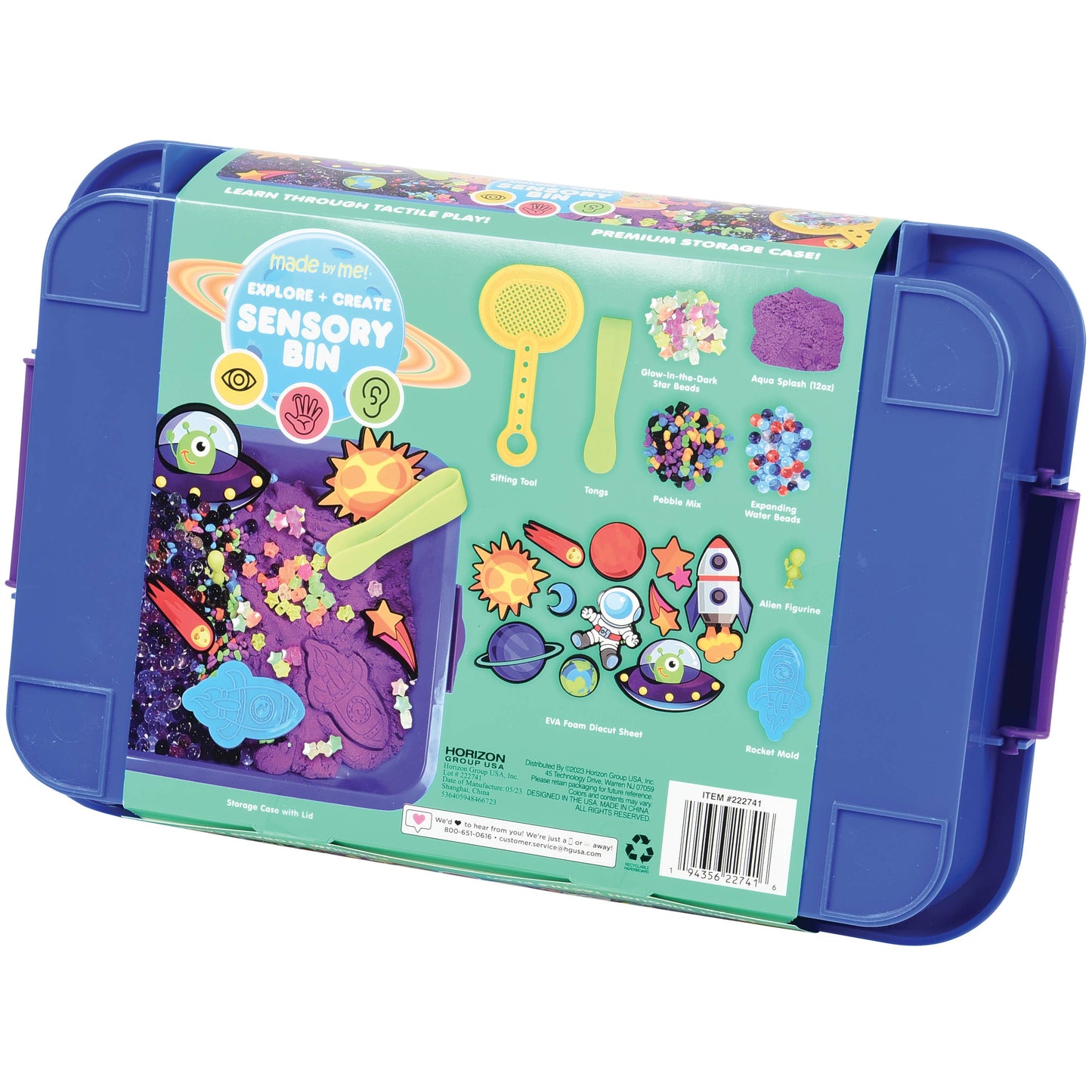 Galaxy Sensory Bin