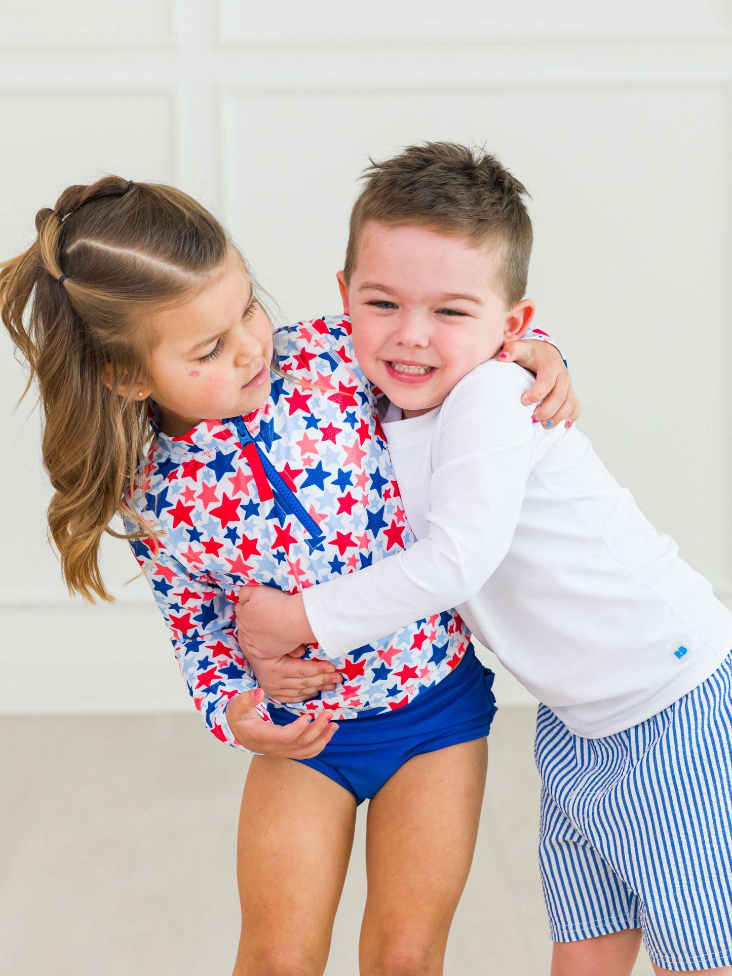 Girls Star-Spangled Long Sleeve Set